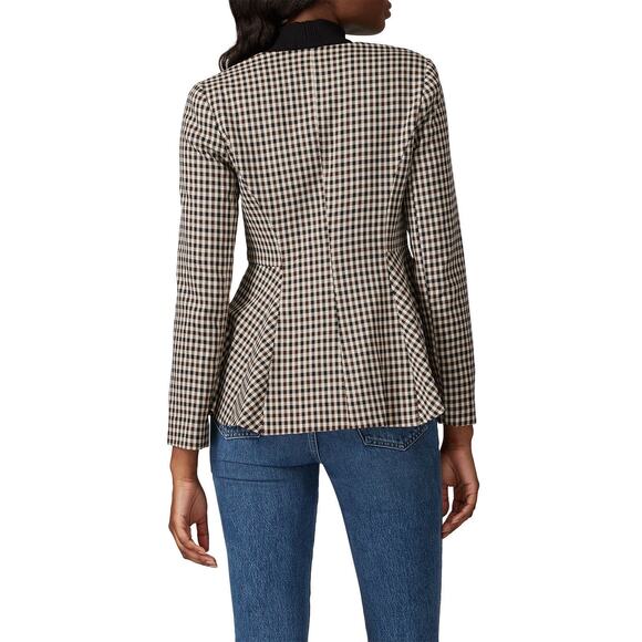 Waverly Grey Plaid Pipa Jacket Sz M - Picture 3 of 8